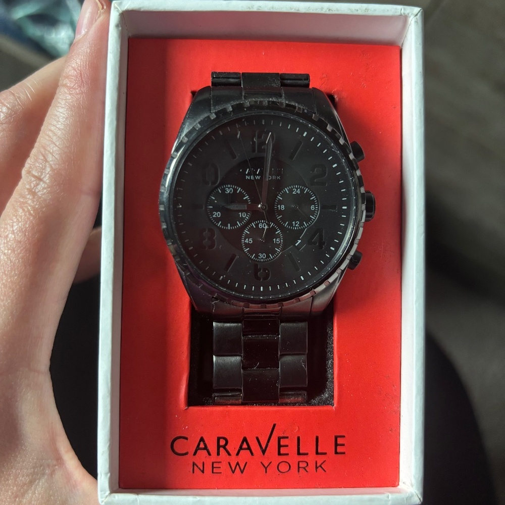 Men’s Caravelle watch